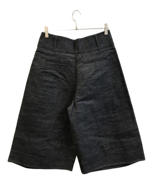 STUDIO NICHOLSON（スタジオ ニコルソン）STUDIO NICHOLSON (スタジオ ニコルソン) WILSONタックボリュームデニムパンツ インディゴ サイズ:1 未使用品の古着・服飾アイテム