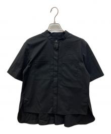 theory luxe（セオリーリュクス）の古着「LUXE COTTON LILA HS STR　シャツ」｜ブラック