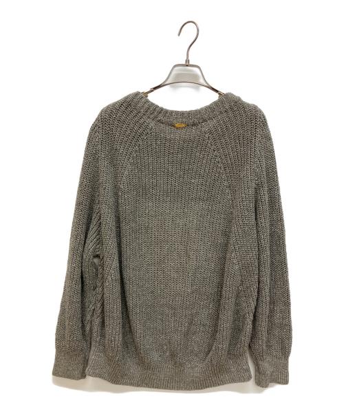 MUSE de Deuxieme Classe（ミューズ ドゥーズィエム クラス）MUSE de Deuxieme Classe (ミューズ ドゥーズィエム クラス) Lily Linen アゼプルオーバー グレー サイズ:FREEの古着・服飾アイテム