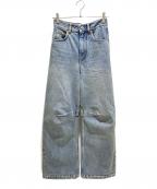 LOEWEロエベ）の古着「アナグラム バレル ジーンズ」｜インディゴ