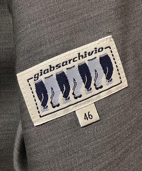 giab's ARCHIVIO（ジャブス アルキヴィオ）giab's ARCHIVIO (ジャブス アルキヴィオ) giab's ARCHIVIOセットアップスーツ グレー サイズ:46の古着・服飾アイテム