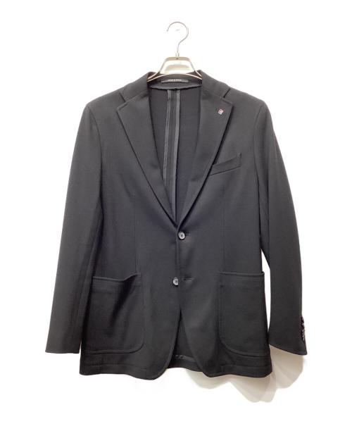 TAGLIATORE（タリアトーレ）TAGLIATORE (タリアトーレ) ジャージ ソリッド スーツ ブラック サイズ:44Rの古着・服飾アイテム