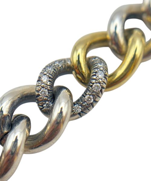 hum（ハム）hum (ハム) HUMETE CHAIN BRACELET ダイヤモンドチェーンブレスレット サイズ:SIZE 15cmの古着・服飾アイテム