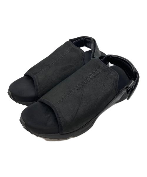ISAMU KATAYAMA BACKLASH（イサムカタヤマ・バックラッシュ）ISAMU KATAYAMA BACKLASH (イサムカタヤマ・バックラッシュ) シープヌバックストレッチ スポーツサンダル ブラック サイズ:Ｓの古着・服飾アイテム