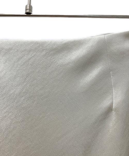 IENA（イエナ）IENA (イエナ) ダブルサテンスカート ホワイト サイズ:38の古着・服飾アイテム
