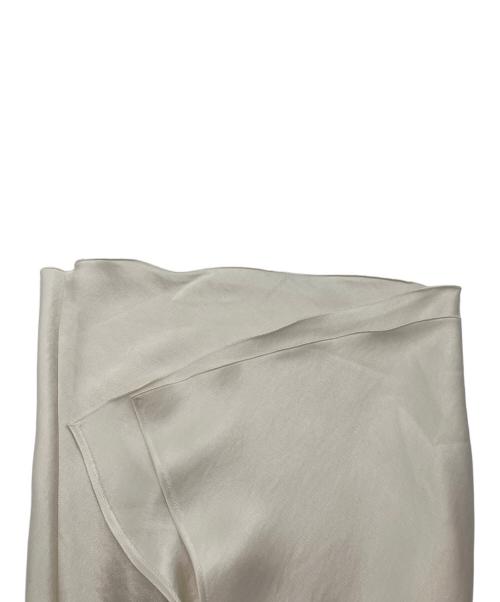 IENA（イエナ）IENA (イエナ) ダブルサテンスカート ホワイト サイズ:38の古着・服飾アイテム