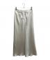 IENA (イエナ) ダブルサテンスカート ホワイト サイズ:38：10000円