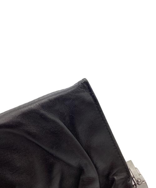 GUCCI（グッチ）GUCCI (グッチ) クラッチバッグ ブラックの古着・服飾アイテム