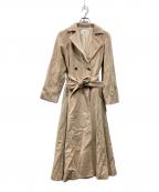 eimy istoireエイミーイストワール）の古着「ウールAラインロングコート」｜ベージュ