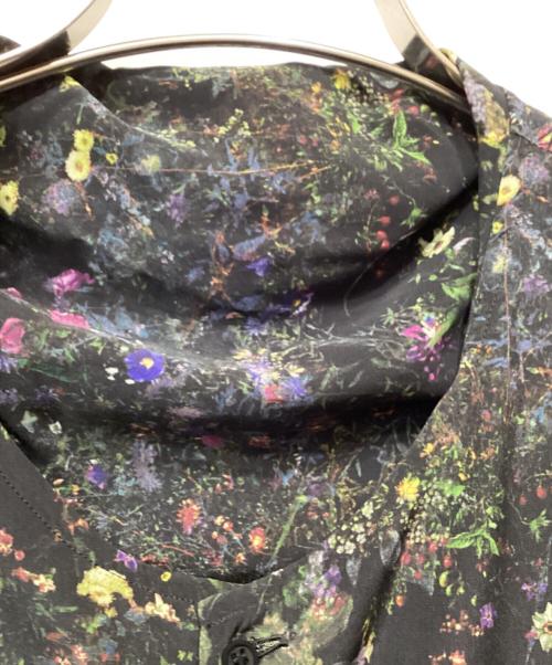 LAD MUSICIAN（ラッドミュージシャン）LAD MUSICIAN (ラッドミュージシャン) DECHINE FLOWER BOW SHIRT ブラック サイズ:44の古着・服飾アイテム