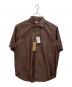 KAPTAIN SUNSHINE（キャプテンサンシャイン）の古着「Regular Collar S/S Shirt　半袖レギュラーカラーシャツ」｜ブラウン