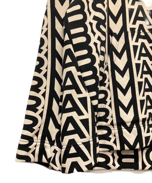 MARC JACOBS（マークジェイコブス）MARC JACOBS (マークジェイコブス) TheMonogram Oversized Hoodie/モノグラムオーバーサーズフーディー ブラック サイズ:Lの古着・服飾アイテム
