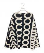 MARC JACOBSマークジェイコブズ）の古着「ロゴデザインハイネックニット」｜ブラック