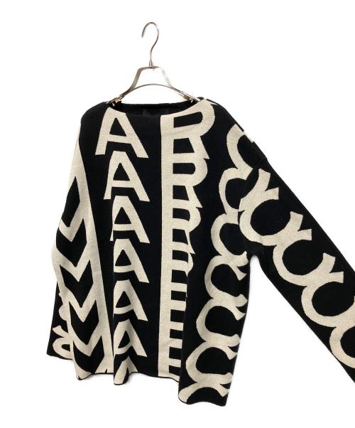 MARC JACOBS（マークジェイコブズ）MARC JACOBS (マークジェイコブズ) ロゴデザインハイネックニット ブラック サイズ:Sの古着・服飾アイテム