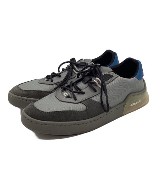COACH（コーチ）COACH (コーチ) スニーカー　 コートスニーカー グレー サイズ:26の古着・服飾アイテム
