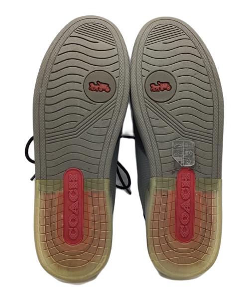 COACH（コーチ）COACH (コーチ) スニーカー　 コートスニーカー グレー サイズ:26の古着・服飾アイテム