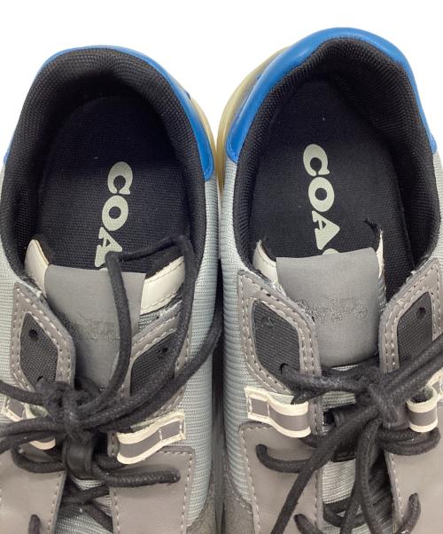 COACH（コーチ）COACH (コーチ) スニーカー　 コートスニーカー グレー サイズ:26の古着・服飾アイテム