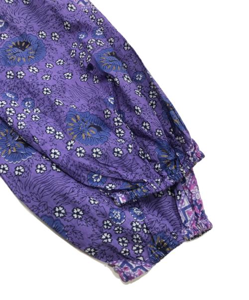 ne quittez pas（ヌキテパ）ne quittez pas (ヌキテパ) エスニックプリント ワンピース パープル サイズ:表記なしの古着・服飾アイテム