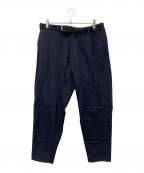 Graphpaperグラフペーパー）の古着「Selvage Wool Chef Pants」｜ネイビー