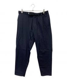Graphpaper（グラフペーパー）の古着「Selvage Wool Chef Pants」｜ネイビー