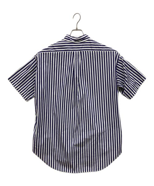 Graphpaper（グラフペーパー）Graphpaper (グラフペーパー) THOMAS MASON S/S B.D Box Shirt ネイビー×ホワイト サイズ:1の古着・服飾アイテム
