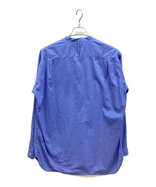 Graphpaper（グラフペーパー）Graphpaper (グラフペーパー) Broad Band Collar Shirt スカイブルー サイズ:2の古着・服飾アイテム
