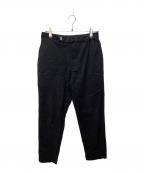 Graphpaperグラフペーパー）の古着「STRETCH TYPEWRITER SLIM CHEF PANTS（ストレッチタイプライタースリムシェフパンツ）」｜ブラック