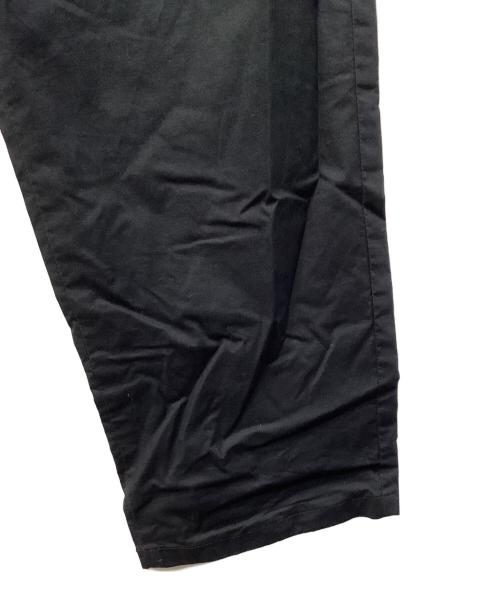 Graphpaper（グラフペーパー）Graphpaper (グラフペーパー) STRETCH TYPEWRITER SLIM CHEF PANTS（ストレッチタイプライタースリムシェフパンツ） ブラック サイズ:FREEの古着・服飾アイテム