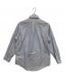 L'ECHOPPE (レショップ) レギュラーカラー ストライプ長袖シャツ スカイブルー サイズ:2：6000円