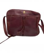 Cartierカルティエ）の古着「ショルダーバッグ」｜ボルドー