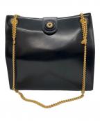 TIFFANY & Co.ティファニー アンド コー）の古着「チェーンショルダーバッグ」｜ブラック