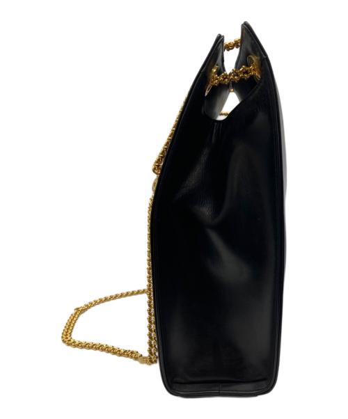 TIFFANY & Co.（ティファニー アンド コー）TIFFANY & Co. (ティファニー アンド コー) チェーンショルダーバッグ ブラックの古着・服飾アイテム