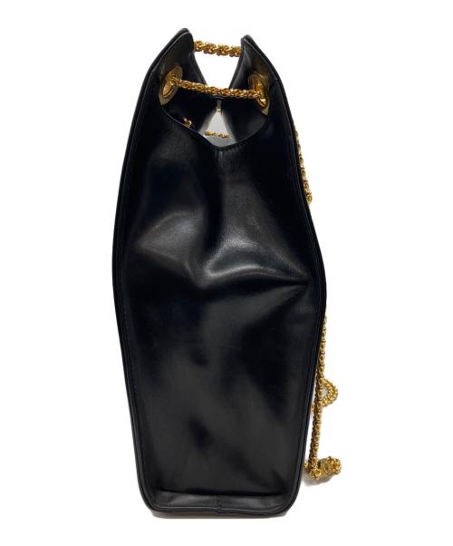 TIFFANY & Co.（ティファニー アンド コー）TIFFANY & Co. (ティファニー アンド コー) チェーンショルダーバッグ ブラックの古着・服飾アイテム