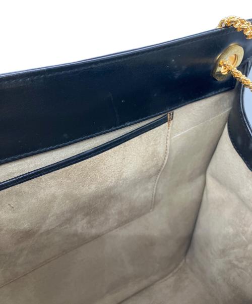 TIFFANY & Co.（ティファニー アンド コー）TIFFANY & Co. (ティファニー アンド コー) チェーンショルダーバッグ ブラックの古着・服飾アイテム