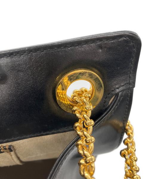 TIFFANY & Co.（ティファニー アンド コー）TIFFANY & Co. (ティファニー アンド コー) チェーンショルダーバッグ ブラックの古着・服飾アイテム