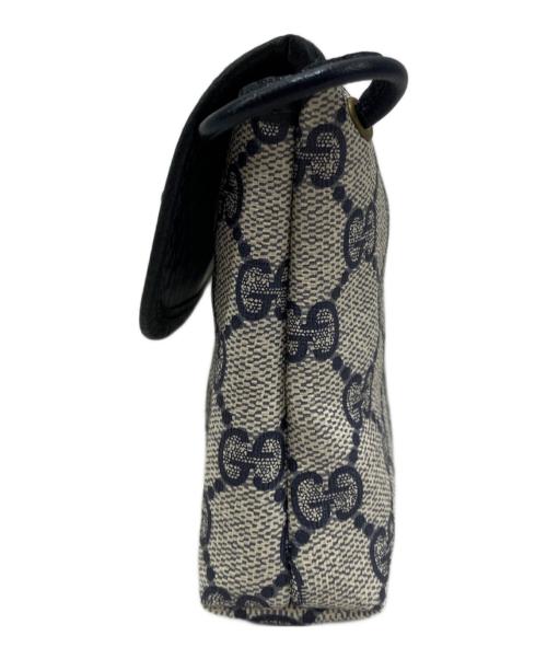 GUCCI（グッチ）GUCCI (グッチ) ショルダーポーチ ネイビーの古着・服飾アイテム