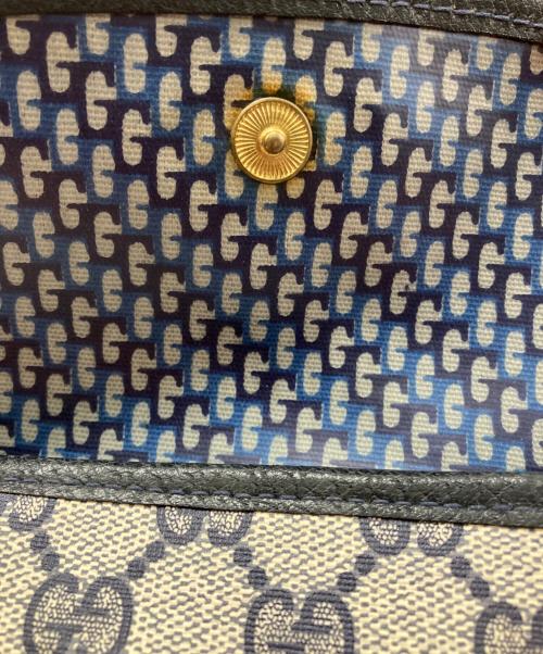 GUCCI（グッチ）GUCCI (グッチ) ショルダーポーチ ネイビーの古着・服飾アイテム