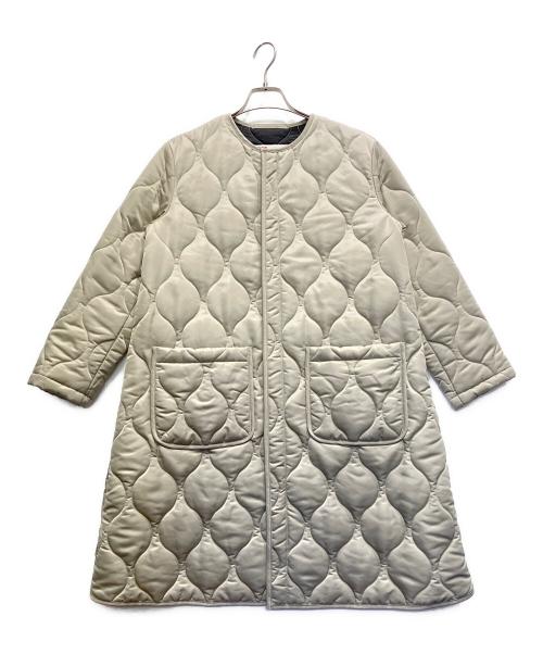 Traditional Weatherwear（トラディショナルウェザーウェア）Traditional Weatherwear (トラディショナルウェザーウェア) ARKLEY ロング with ZIP コート グレー サイズ:34の古着・服飾アイテム