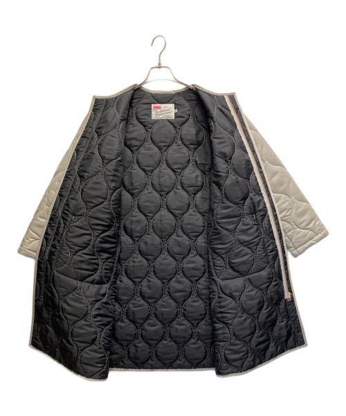 Traditional Weatherwear（トラディショナルウェザーウェア）Traditional Weatherwear (トラディショナルウェザーウェア) ARKLEY ロング with ZIP コート グレー サイズ:34の古着・服飾アイテム