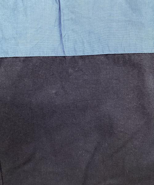 tricot COMME des GARCONS（トリココムデギャルソン）tricot COMME des GARCONS (トリココムデギャルソン) 切替パターンスカート ブルー サイズ:Mの古着・服飾アイテム