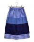 tricot COMME des GARCONS (トリココムデギャルソン) 切替パターンスカート ブルー サイズ:M：6000円
