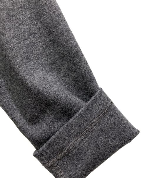 45R（フォーティファイブ・アール）45R (フォーティファイブ・アール) ジャージフラノのワンピース グレーの古着・服飾アイテム