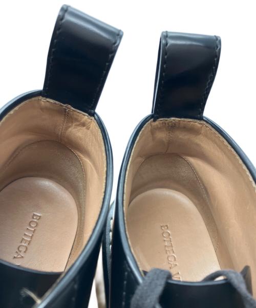 BOTTEGA VENETA（ボッテガベネタ）BOTTEGA VENETA (ボッテガベネタ) The Bounce プラットフォームレースアップブーツ ブラック サイズ:37の古着・服飾アイテム