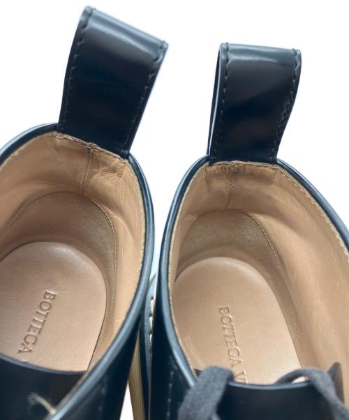 BOTTEGA VENETA（ボッテガベネタ）BOTTEGA VENETA (ボッテガベネタ) The Bounce プラットフォームレースアップブーツ ブラック サイズ:37の古着・服飾アイテム