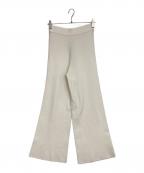 CHAOSカオス）の古着「シルクコンストレートパンツ」｜ホワイト