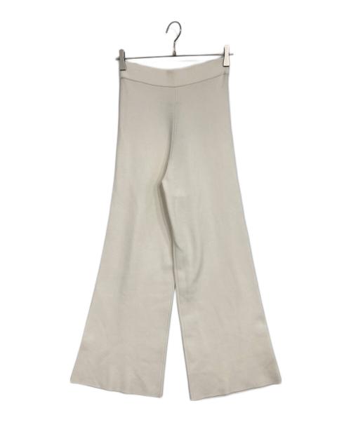 CHAOS（カオス）CHAOS (カオス) シルクコンストレートパンツ ホワイト サイズ:36の古着・服飾アイテム