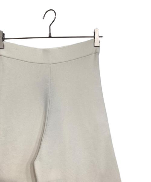 CHAOS（カオス）CHAOS (カオス) シルクコンストレートパンツ ホワイト サイズ:36の古着・服飾アイテム