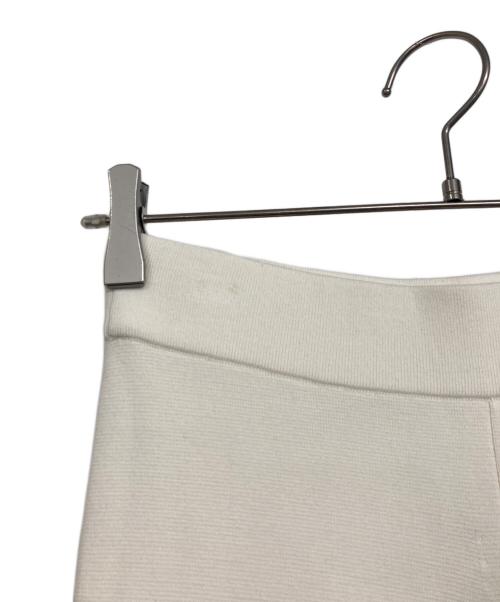 CHAOS（カオス）CHAOS (カオス) シルクコンストレートパンツ ホワイト サイズ:36の古着・服飾アイテム