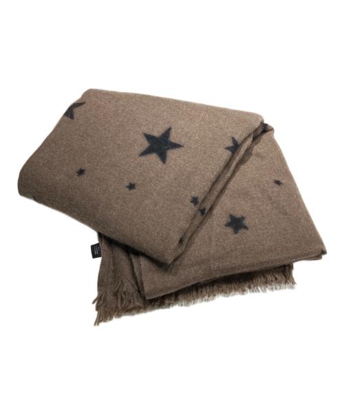 douce gloire（ドゥースゴロワー）douce gloire (ドゥースゴロワー) カシミヤ大判ストール ブラウンの古着・服飾アイテム