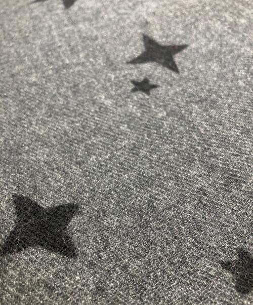 douce gloire（ドゥースゴロワー）DOUCE GLOIRE (ドゥースゴロワー) カシミヤ大判ストール グレーの古着・服飾アイテム